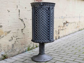 Abfallkorb | Gusseisen